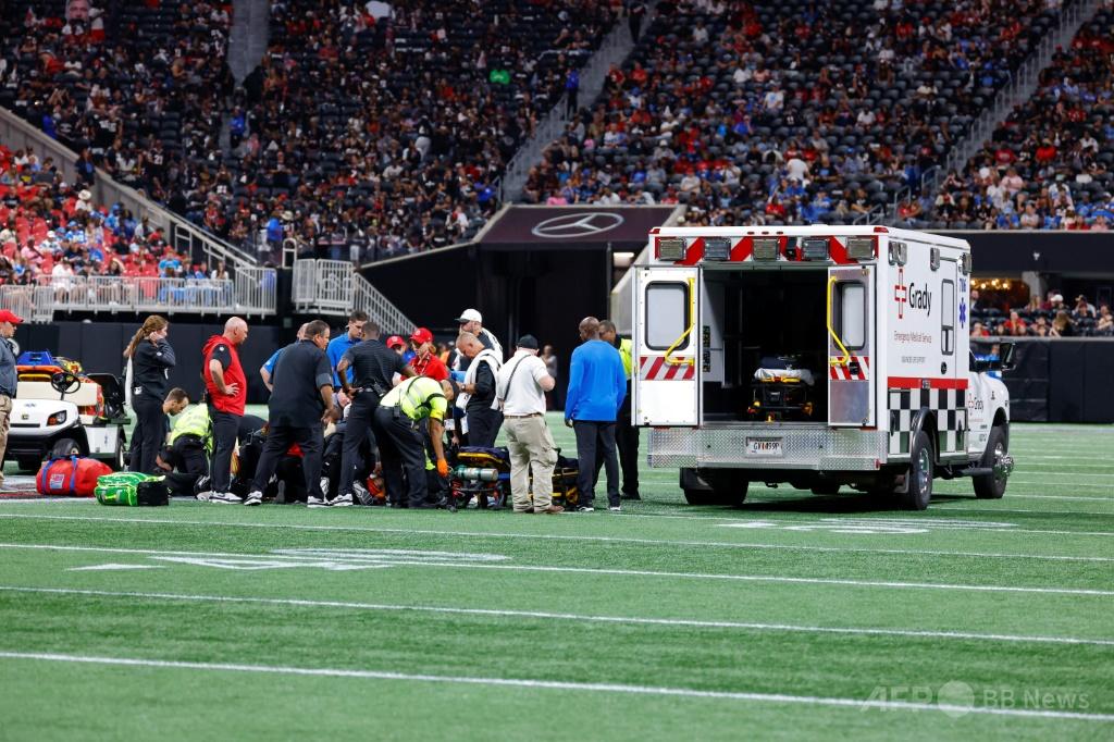 ライオンズ選手が負傷しフィールドから救急搬送、容体は安定 NFL 写真2