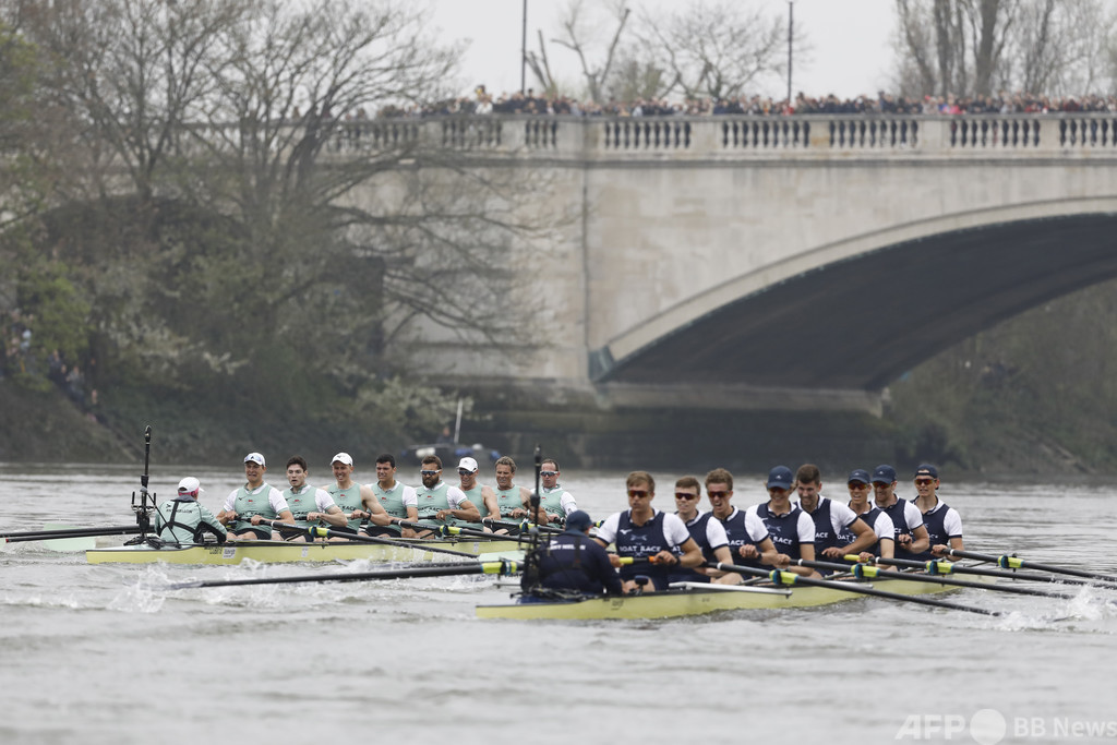 英テムズ川の伝統、大学対抗ボートレース コロナで開催地変更 英テムズ川の伝統、大学対抗ボートレース コロナで開催地変更