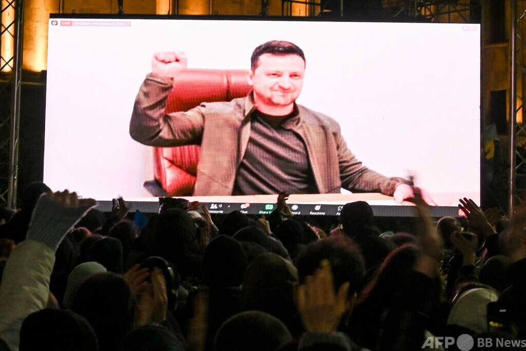 ロシア侵攻、情報戦はウクライナに軍配 写真9枚 国際ニュース:AFPBB News