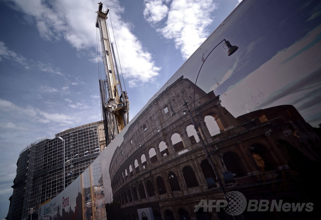 コロッセオの大規模改修が進行中、伊ローマ