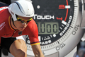 2008UCIロード世界選手権エリート男子タイムトライアルに臨むベアト・グラブシュ。（2008年9月25日撮影）(c)AFP/DAMIEN MEYER