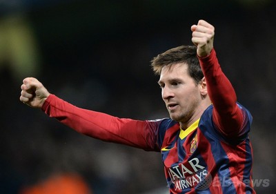 FCバルセロナ、10人のマンCに先勝 欧州CL 写真10枚 国際ニュース