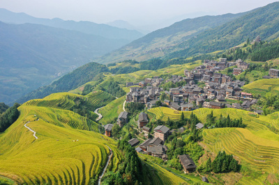 美しい棚田に象鼻山、グルメ…中国・桂林に秋の観光シーズン到来