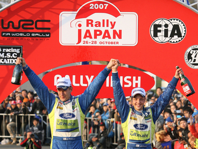 ヒルボネン ラリージャパンを制しシーズン2勝目