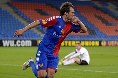 FCバーゼルがバレンシアに快勝、ヨーロッパリーグ