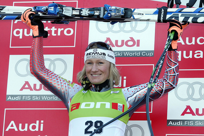 ＜06-07アルペンスキーW杯＞女子滑降・第5戦、ゲーチルが今季初勝利を飾る - オーストリア