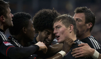 バイエルン、ハンブルガーSVに快勝