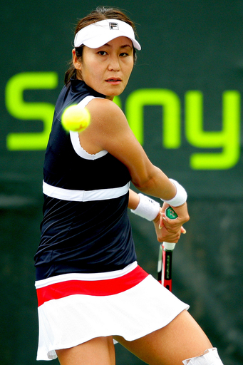 森上 エラーニに敗れ初戦で姿を消す