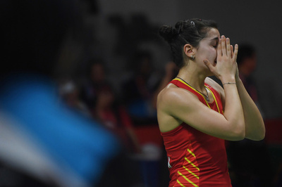 マリンが連覇懸かる世界選手権を欠場、右膝のけがで バドミントン