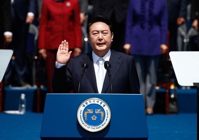 北朝鮮は「完全な非核化」を 韓国新大統領が就任演説