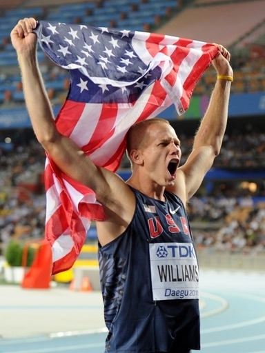 ウィリアムズが男子走り高跳びで金、世界陸上
