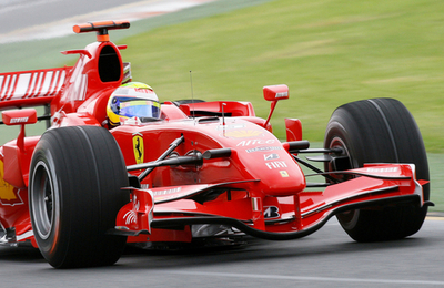 ＜07 F1・第1戦 オーストラリアGP＞フリー走行1回目、マッサ 2番手につける - オーストラリア