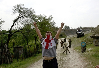 グルジア、ロシアと外交関係断絶へ EUは対露制裁なし