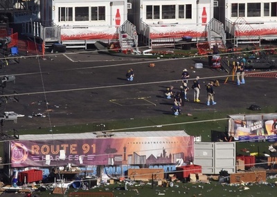 ラスベガス銃乱射、シカゴとボストンも標的に検討か