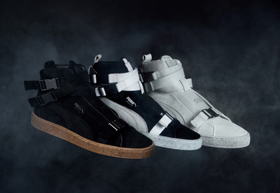 「プーマ」ザ・ウィークエンドとコラボ、スウェードスニーカー発売