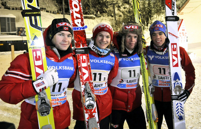 ノルウェーが団体戦を制す、日本は6位