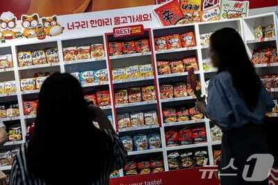 上半期だけで約6億ドル輸出…韓国ラーメン、勢い止まらず