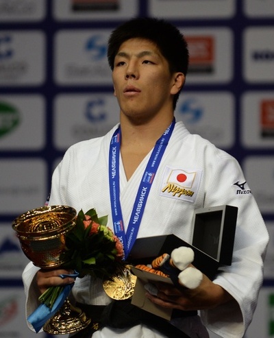 中矢が男子73キロ級で2度目の優勝、世界柔道