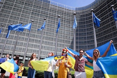 ウクライナ加盟候補国入りで「全会一致」 EU閣僚会議