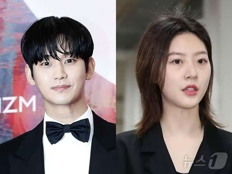 俳優キム・スヒョン氏（左）と故キム・セロンさん＝News1 DB