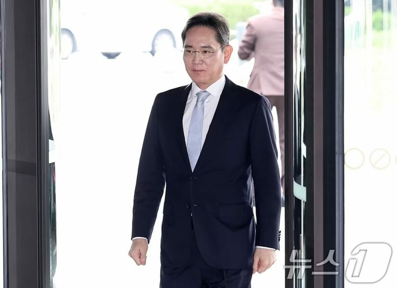 韓国サムスン電子のイ・ジェヨン（李在鎔）会長(c)news1