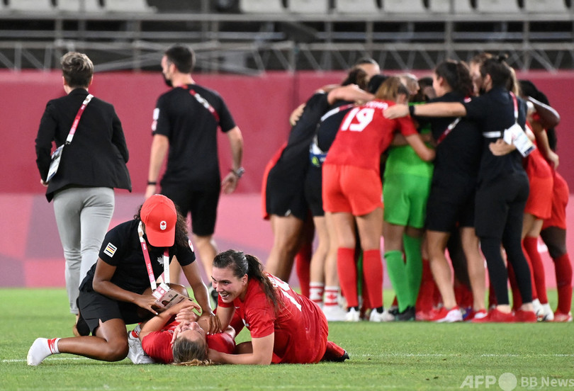 米国が20年ぶりにカナダに敗れ準決勝敗退 東京五輪サッカー女子