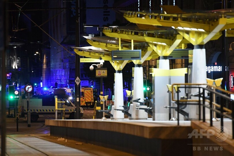 英マンチェスターのコンサート会場で爆発、19人死亡 テロの疑い