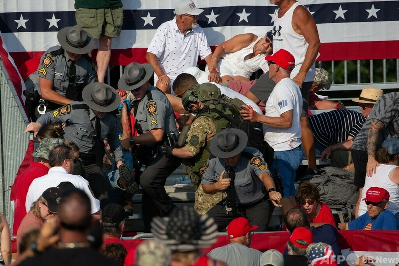 米FBI、トランプ氏銃撃の容疑者特定か ペンシルベニア在住の20歳男