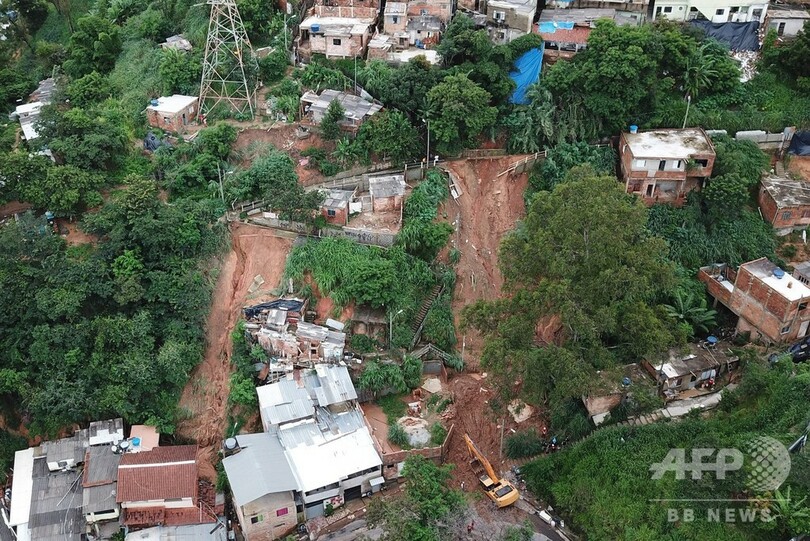 ブラジル南東部で観測史上最多豪雨 少なくとも30人死亡 写真6枚 国際ニュース Afpbb News