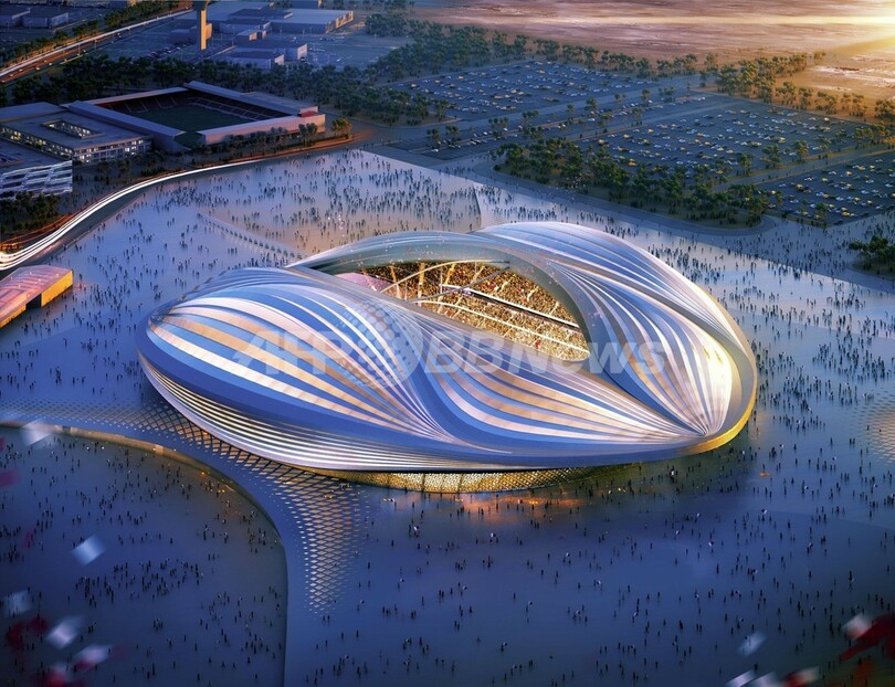 2022年カタールW杯、スタジアムのイメージ図