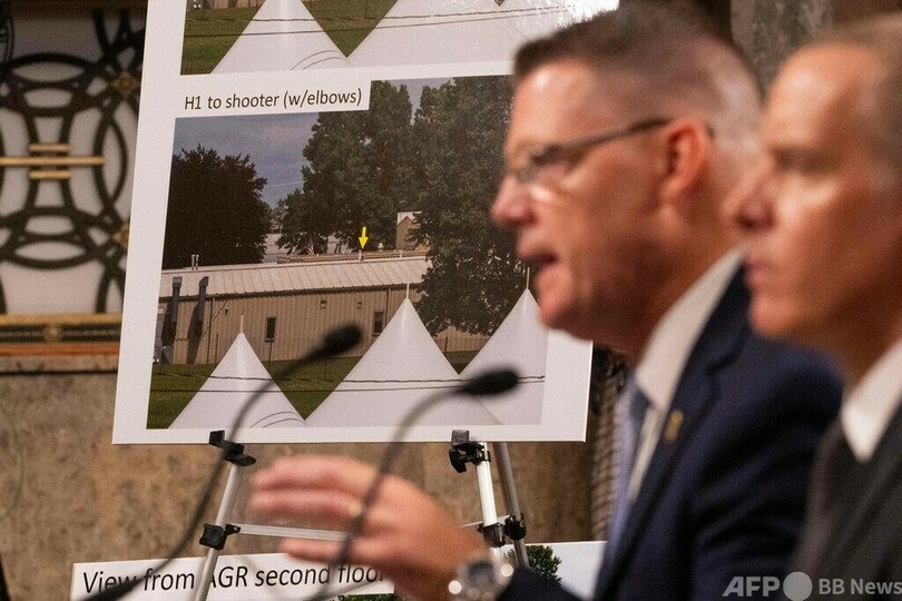 トランプ氏警護チーム、銃撃犯に発砲まで気付かず 大統領警護隊