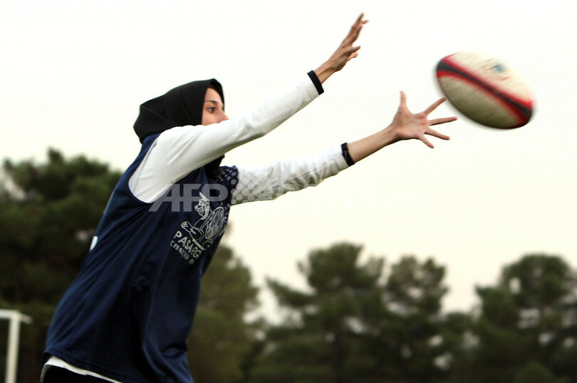 ラグビーに熱中するイランの女性たち 服装規定など難しい問題も 写真4枚 国際ニュース Afpbb News