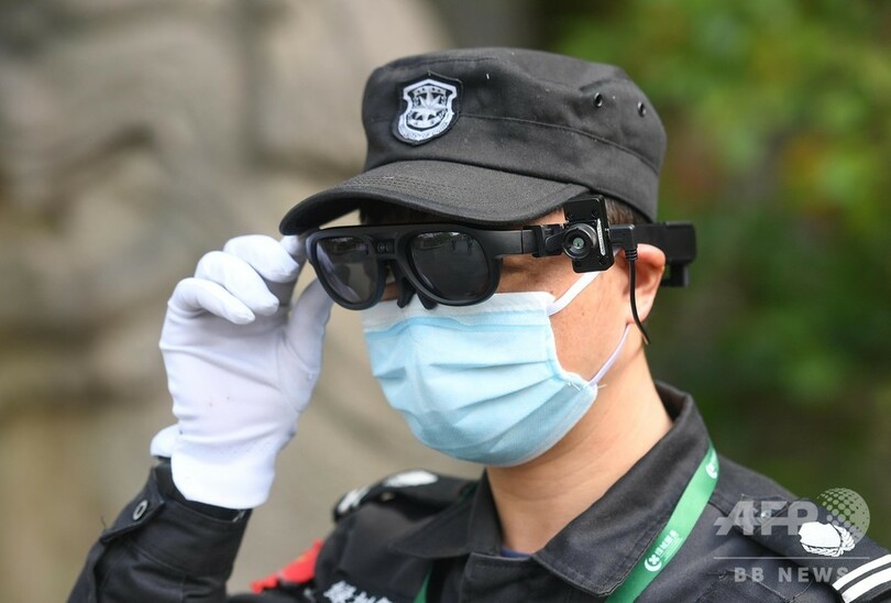 体温測定AR眼鏡を導入、感染症対策で 中国・杭州市の景勝地
