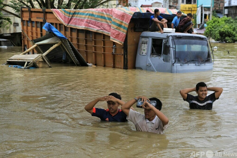 インドネシア・北アチェで洪水 写真5枚 国際ニュース：AFPBB News