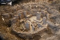 トルコのシャンルウルファにある古代遺跡ギョベクリテペ（2022年5月18日撮影）。(c)Ozan KOSE / AFP