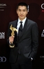 香港（Hong Kong）で開かれた第5回アジア・フィルム・アワード（Asian Film Awards）の授賞式で、新人賞を受賞した台湾のマーク・チャオ（Mark Chao、2011年3月21日撮影）。(c)AFP/ED JONES