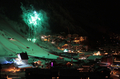アルペンスキー世界選手権2009（2009 FIS Alpine World Ski Championships）の開会式が2日、フランスのバルディゼール（Val d&apos;Isere）で行われた。競技は3日の女子スーパー大回転から始まる。（2009年2月2日撮影）(c)AFP/JACQUES DEMARTHON