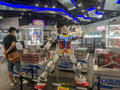 「ガンダムベース上海」がオープン（2018年9月6日撮影）。(c)CNS/王岡