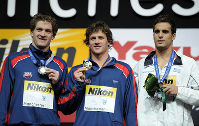 ロクテ 世界短水路選手権2008・男子400メートル個人メドレーを制す
