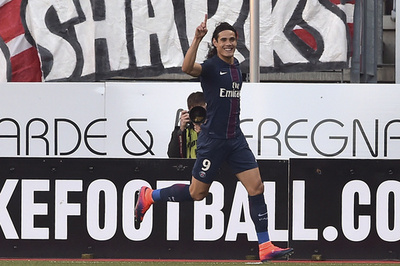 王者PSGが2位に浮上、好調カヴァーニも得点を記録