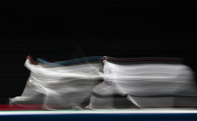 ウクライナのフェンシング選手、ロシアとの対戦拒否し抗議