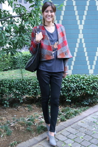 ＜ファッション業界の人々＞チェックの「タクーン」ジャケットが主役