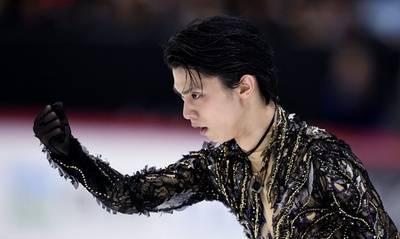 羽生、フィギュア・フィンランド大会で貫禄見せつけ優勝