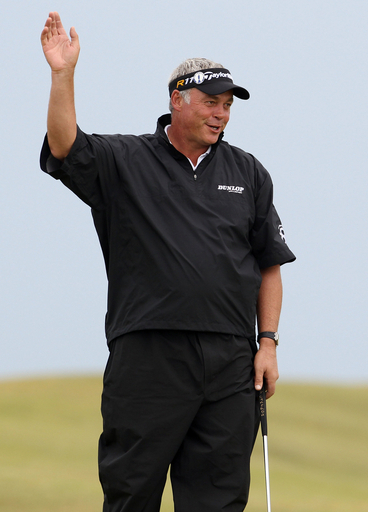 クラークが単独首位 池田は5オーバー33位タイ、全英オープン