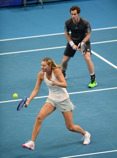 新設テニスリーグ開幕、シャラポワやマレーが出場