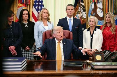 トランプ氏、米石油大手を「もうけすぎ」と非難 小売価格の引き下げ要求