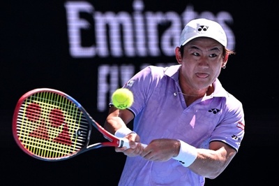 西岡、全豪OPベスト8入り逃す ハチャノフに完敗