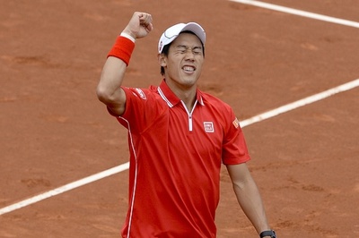 錦織が快勝で決勝進出、バルセロナ・オープン