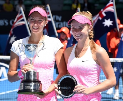 スロバキアのミハリコバがジュニア女子の部で優勝、全豪オープン