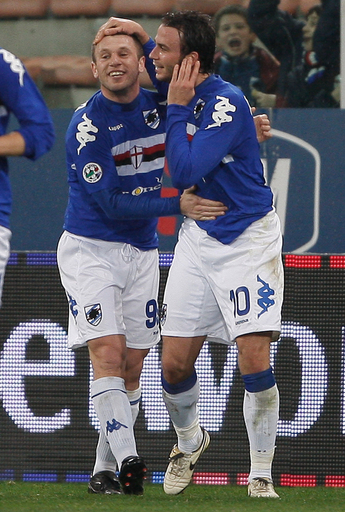 サンプドリアがインテルに先勝、イタリア杯